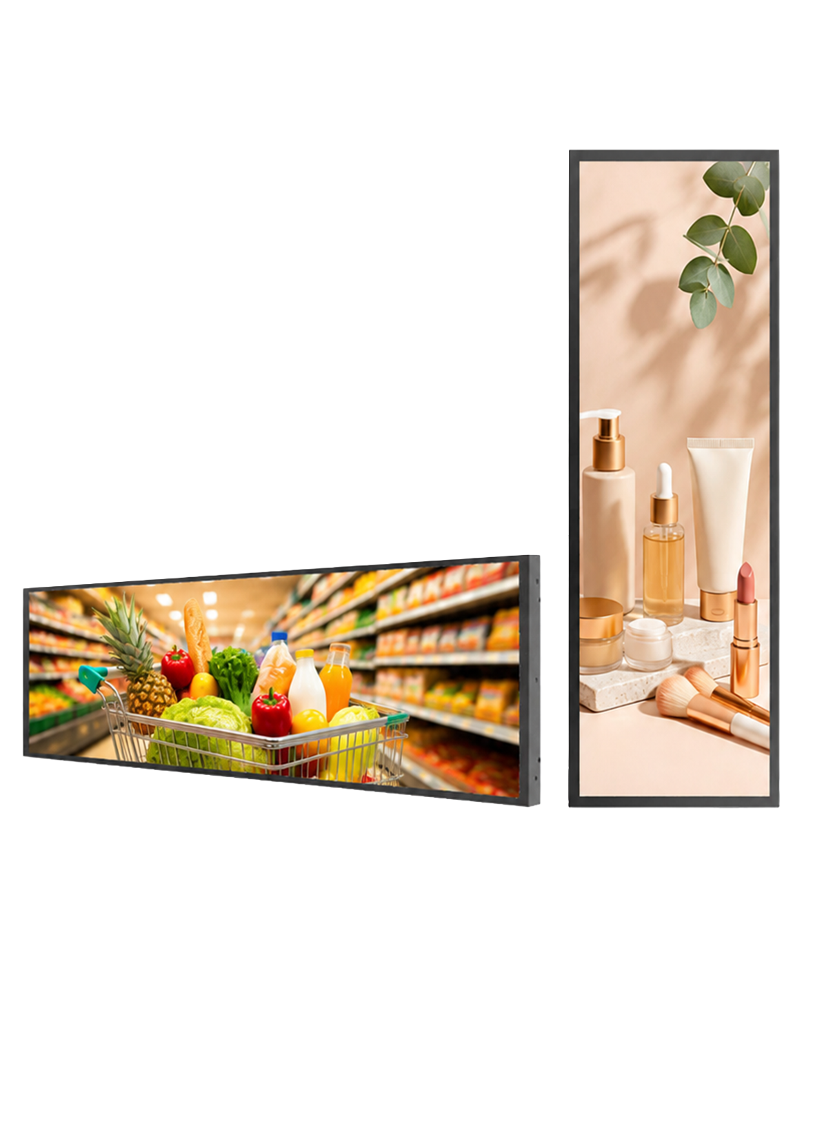 Commercial Shelf Display