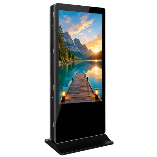 Indoor Dual Side Standing Kiosk