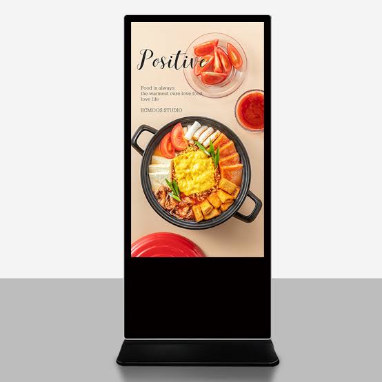 Standing Poster Kiosk